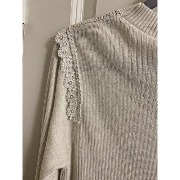 Elie Tahari Women's Silk Blend Open Knit Sweater - Picture 8 of 11